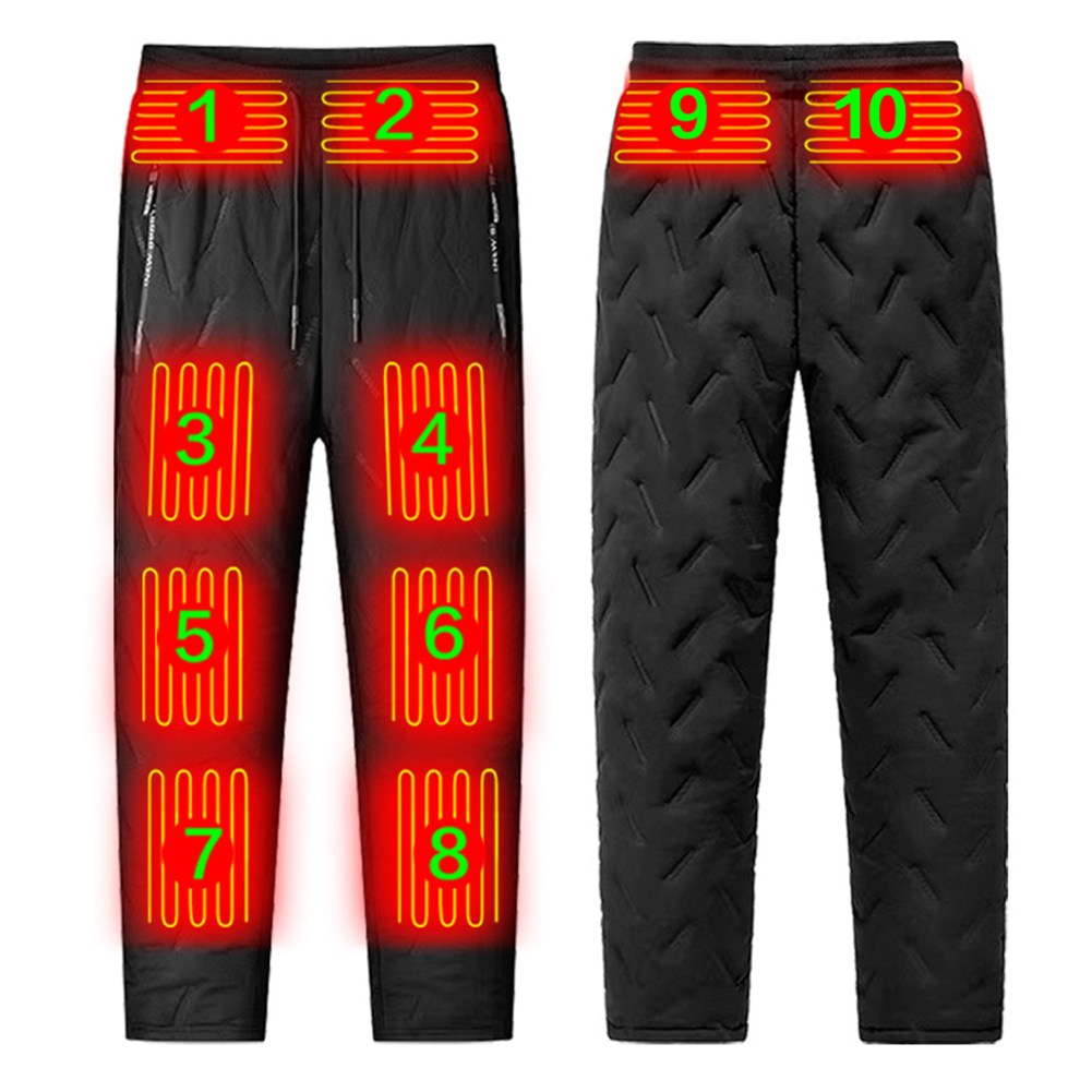 Winter Clothing Hiking - Celana Panjang Listrik Unisex dengan 10