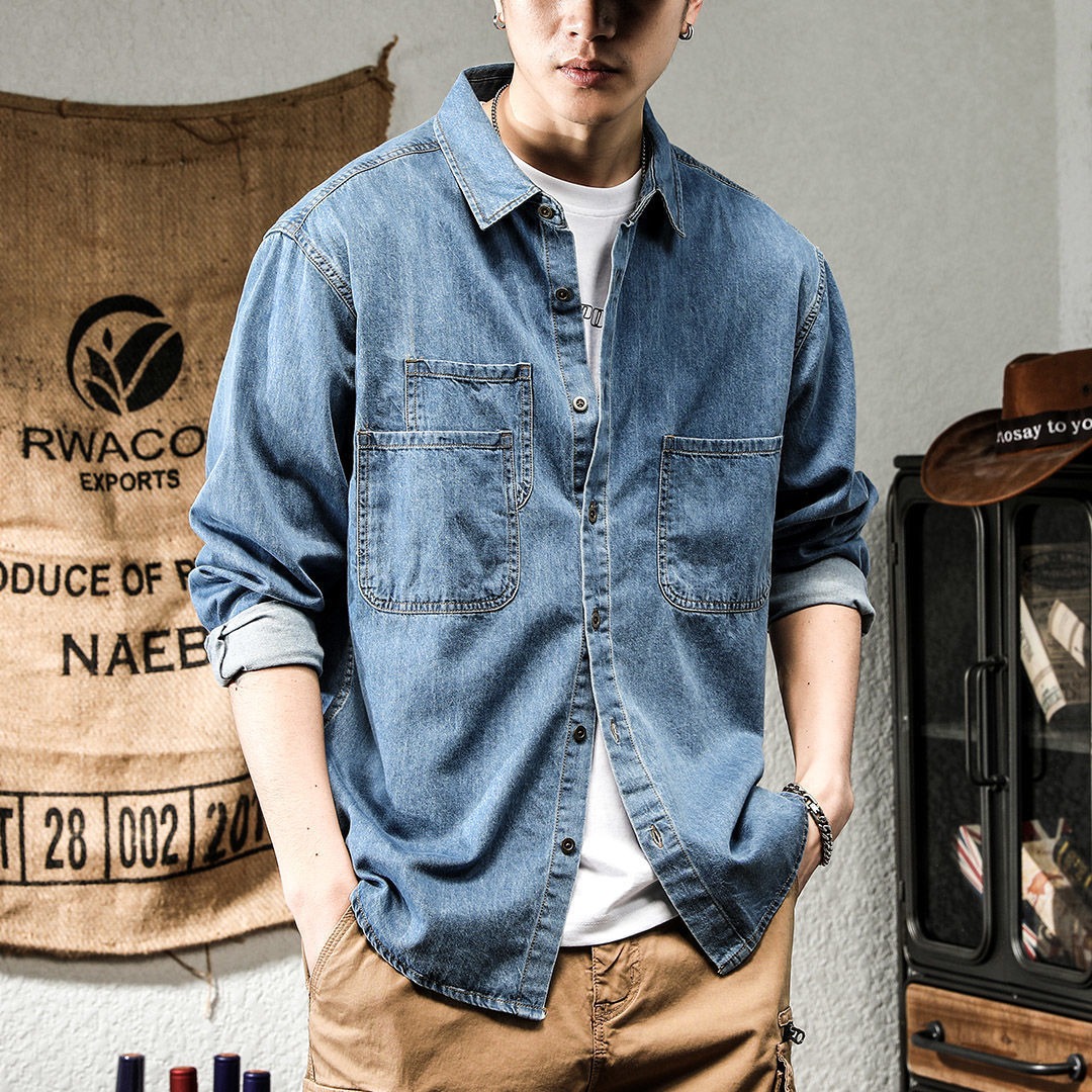 Kemeja Lengan Panjang Pria Gay - Winter Clothing Pk ulasan dan harga