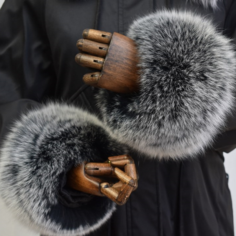 Manset bulu rubah untuk wanita - Winter Clothing Pk ulasan dan harga
