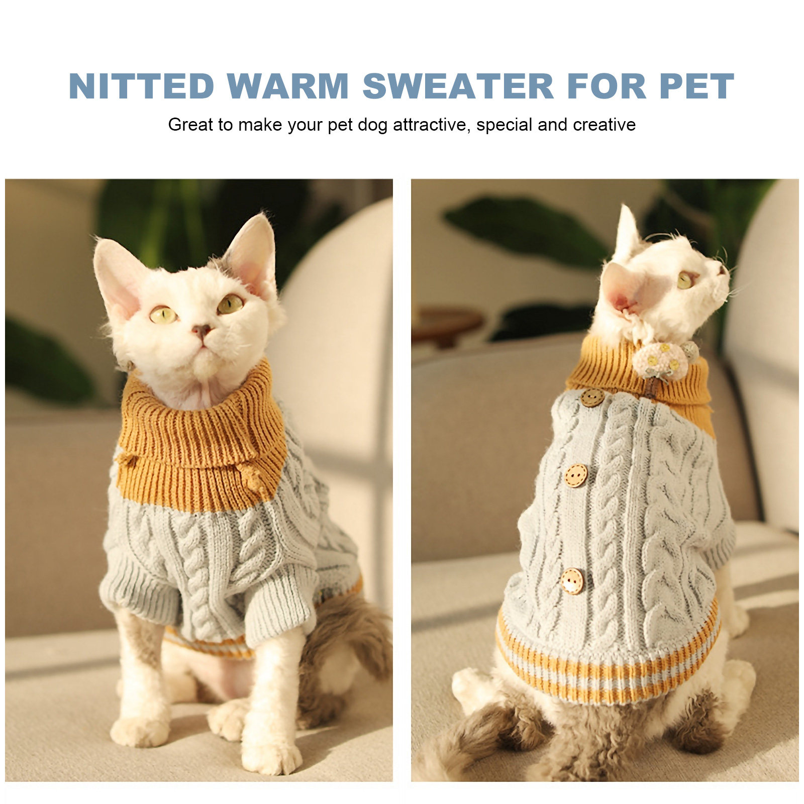 1 buah Sweater Hewan Peliharaa - Winter Clothing Gift Ideas ulasan dan harga