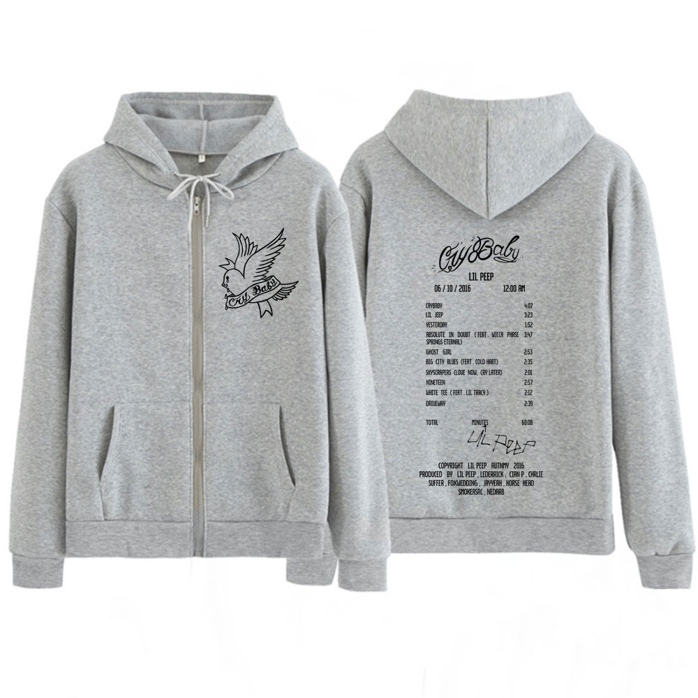 Hoodie Zipper Grafis Album Cry - Winter Clothing Pk ulasan dan harga