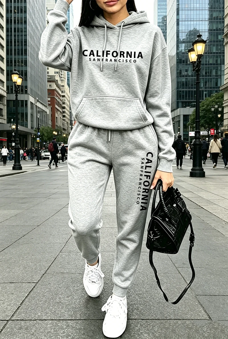 Setelan Olahraga Wanita Berkua - Winter Clothing For Women ulasan dan harga